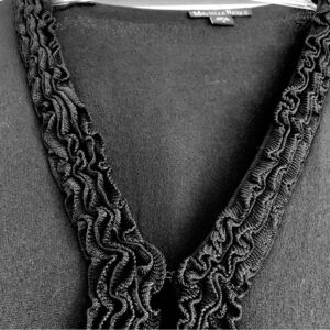 Michelle Nicole Elegant Ruffle‎ Front Cardigan